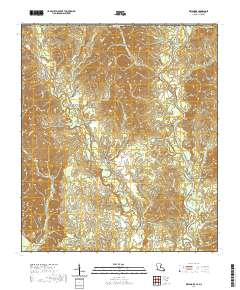 Weyanoke 2020 topographic map thumbnail