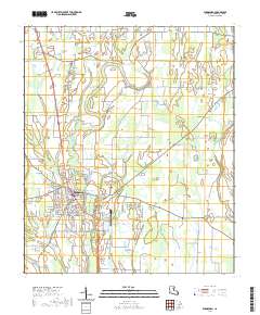 Winnsboro 2020 topographic map thumbnail