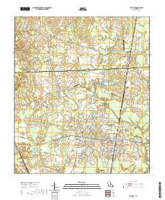 Zachary 2020 topographic map thumbnail