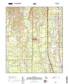 Amite 2020 topographic map thumbnail