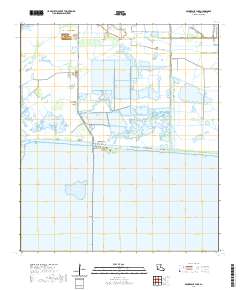 Boudreaux Lake 2020 topographic map thumbnail