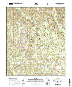 Hurricane Branch 2020 topographic map thumbnail
