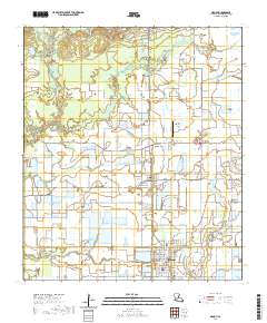 Mamou 2020 topographic map thumbnail