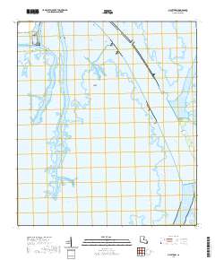 Pilottown 2020 topographic map thumbnail