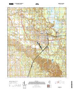 Aberdeen 2020 topographic map thumbnail