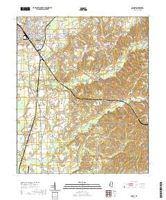 Amory 2020 topographic map thumbnail