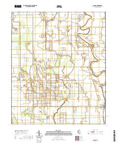 Arcola 2020 topographic map thumbnail