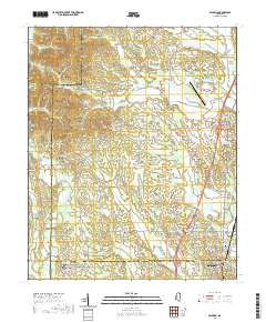 Baldwyn 2020 topographic map thumbnail