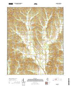 Banner 2021 topographic map thumbnail