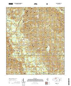Barbara 2021 topographic map thumbnail