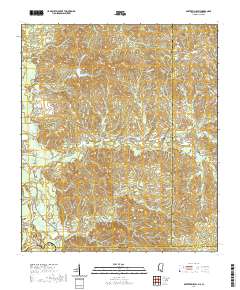 Baxterville SW 2020 topographic map thumbnail