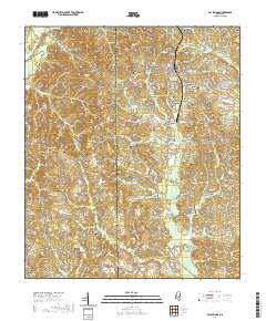 Bay Springs 2020 topographic map thumbnail
