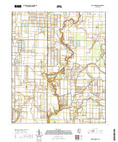 Bear Gut Bayou 2020 topographic map thumbnail