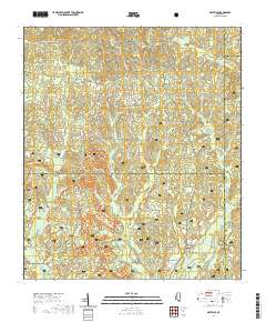 Beatrice 2021 topographic map thumbnail