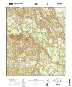 Benndale 2021 topographic map thumbnail