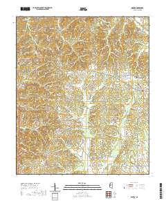 Benton 2020 topographic map thumbnail