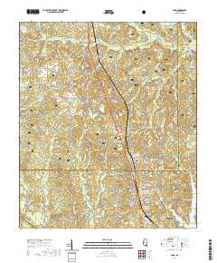 Bond 2021 topographic map thumbnail