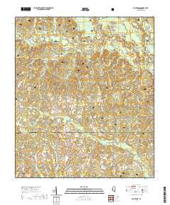 Bond Pond 2021 topographic map thumbnail