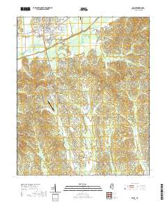 Bruce 2020 topographic map thumbnail