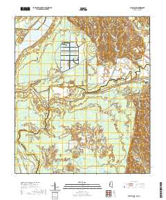 Buck Island 2020 topographic map thumbnail