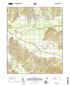Calhoun City 2020 topographic map thumbnail