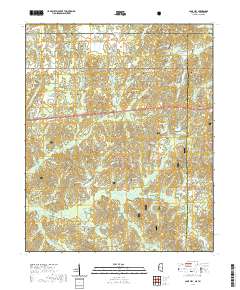 Camp Hill 2021 topographic map thumbnail