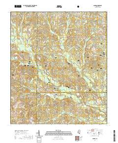 Carnes 2021 topographic map thumbnail