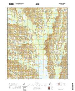 Center Hill 2020 topographic map thumbnail