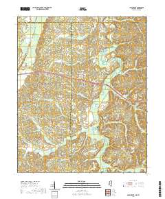 Chalybeate 2020 topographic map thumbnail