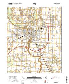 Clarksdale 2020 topographic map thumbnail
