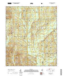 Clear Springs 2021 topographic map thumbnail