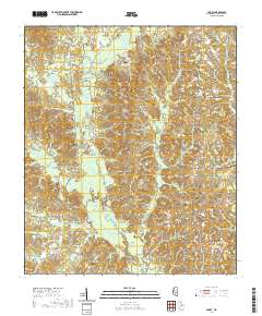 Cohay 2020 topographic map thumbnail