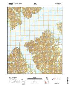Coles Point 2021 topographic map thumbnail