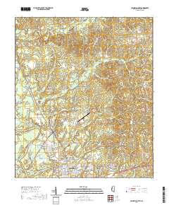 Columbia North 2020 topographic map thumbnail