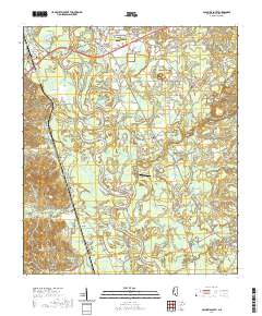 Columbia South 2020 topographic map thumbnail