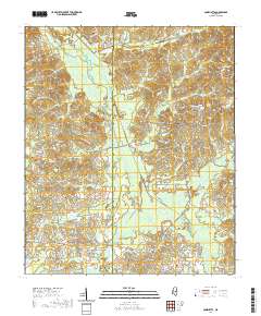 Conehatta 2020 topographic map thumbnail