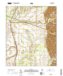 Cruger 2020 topographic map thumbnail