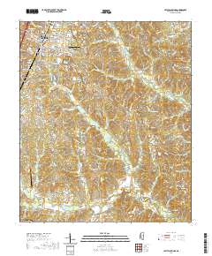 Crystal Springs 2020 topographic map thumbnail