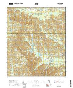 Daleville 2020 topographic map thumbnail