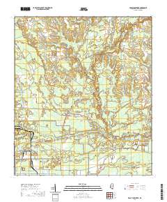 Dead Tiger Creek 2020 topographic map thumbnail