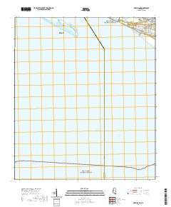Deer Island 2020 topographic map thumbnail