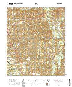 Denham 2020 topographic map thumbnail