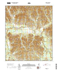 Dentville 2020 topographic map thumbnail