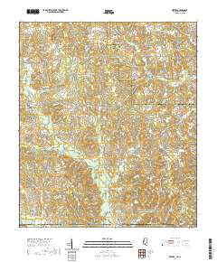 Dexter 2020 topographic map thumbnail