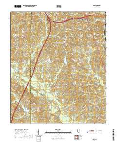Dixie 2020 topographic map thumbnail