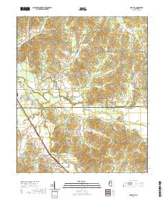 Duck Hill 2021 topographic map thumbnail