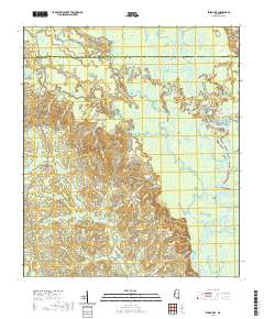 Easen Hill 2020 topographic map thumbnail