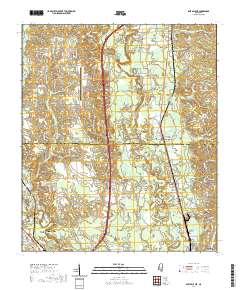 Eastabuchie 2020 topographic map thumbnail