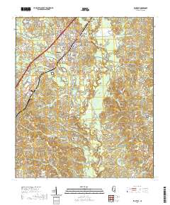 Ellisville 2020 topographic map thumbnail