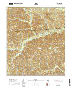 Eucutta 2020 topographic map thumbnail